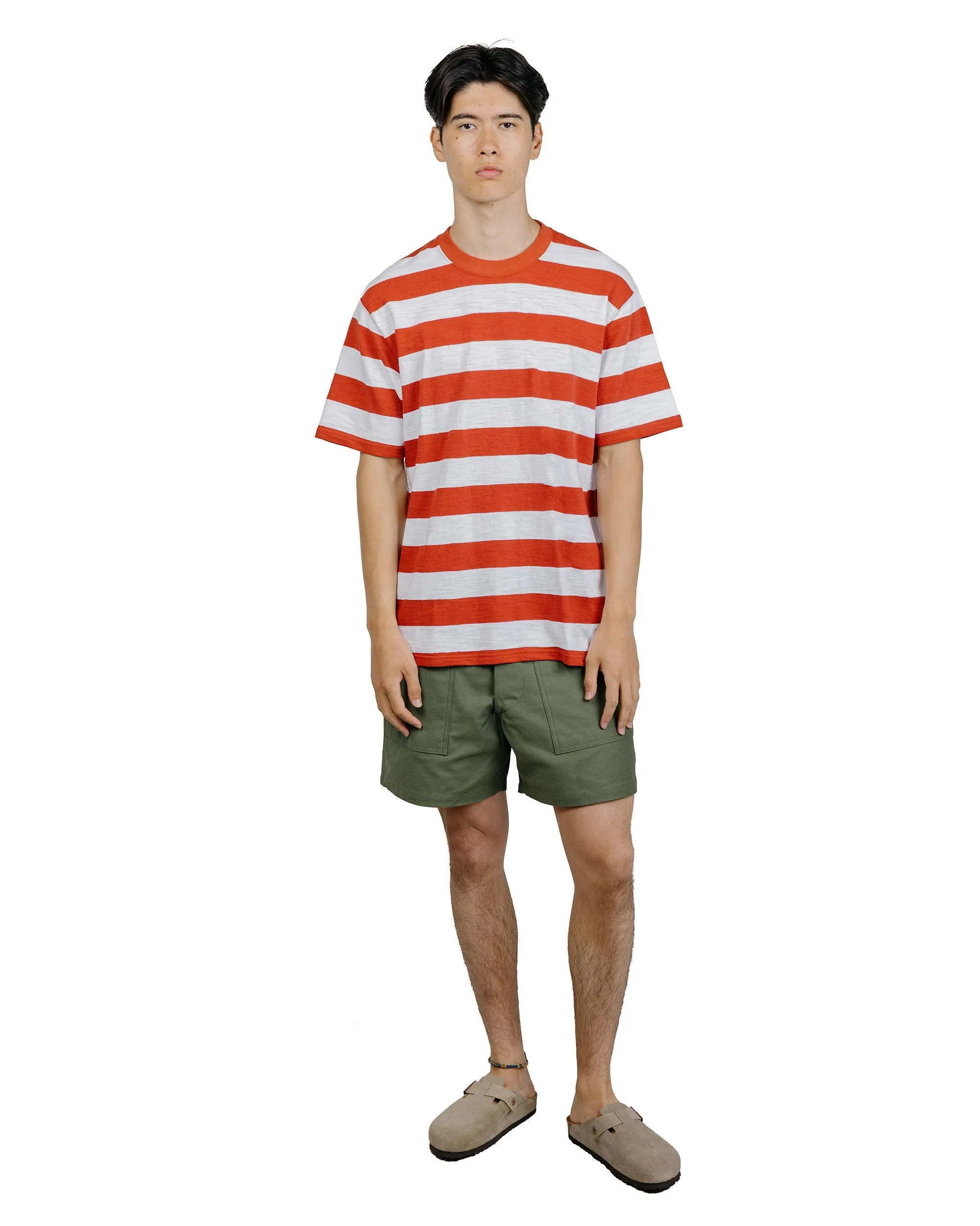 The Real McCoy's BC24002 Buco Stripe Tee S/S White/Red sold by Lost & Found product image thumbnail 4