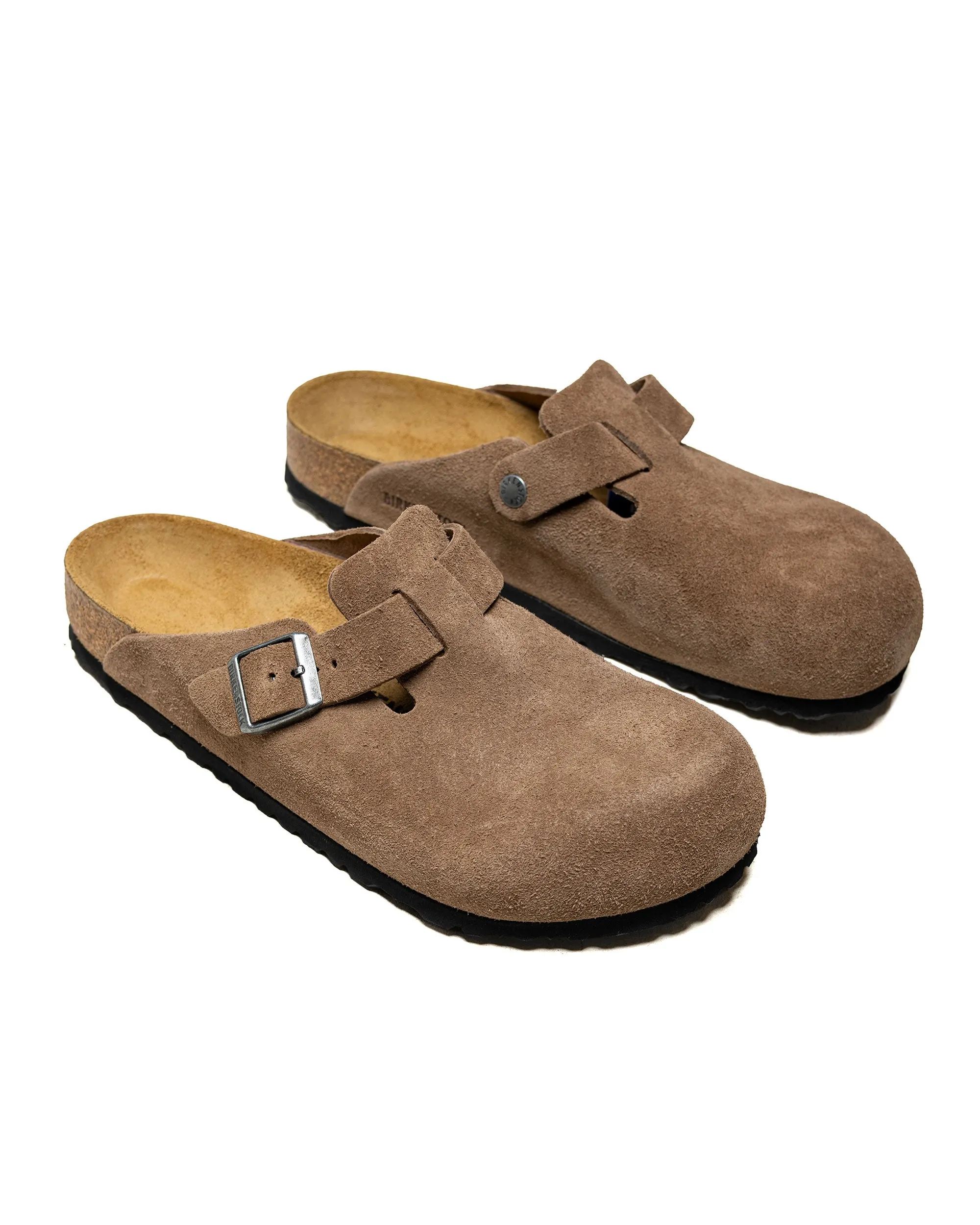 Birkenstock Boston Dark Tea Suede sold by Lost & Found product image thumbnail 2