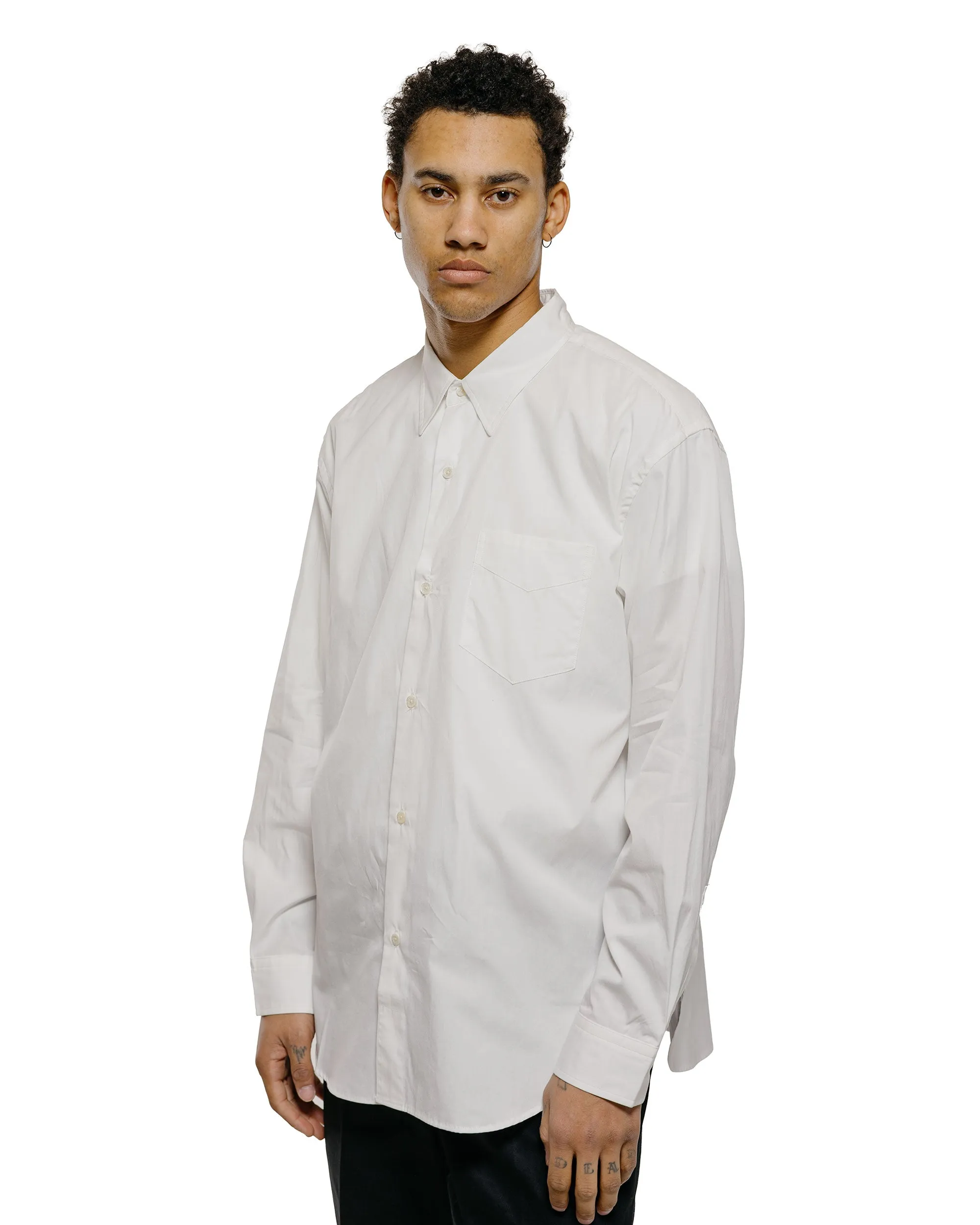 Phigvel Regular Collar Dress Shirt Old White sold by Lost & Found product image thumbnail 2
