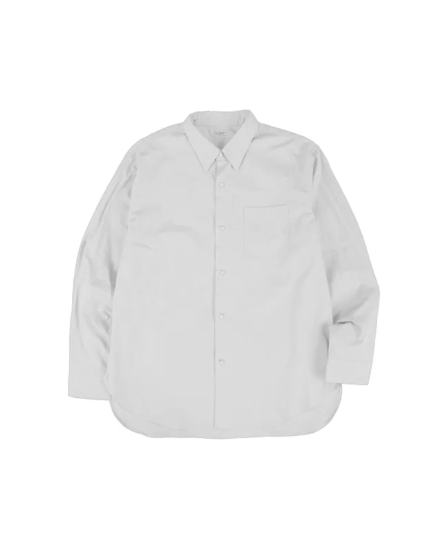 Phigvel Regular Collar Dress Shirt Old White made by Lost & Found