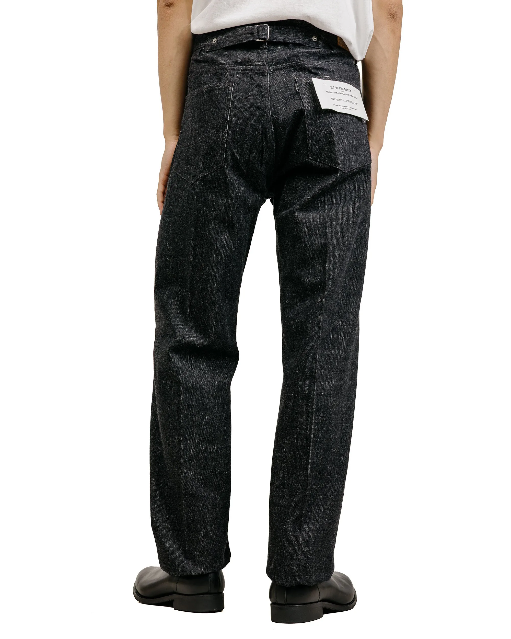 Old Joe Five Pocket Jean Trouser '980' Black sold by Lost & Found product image thumbnail 4