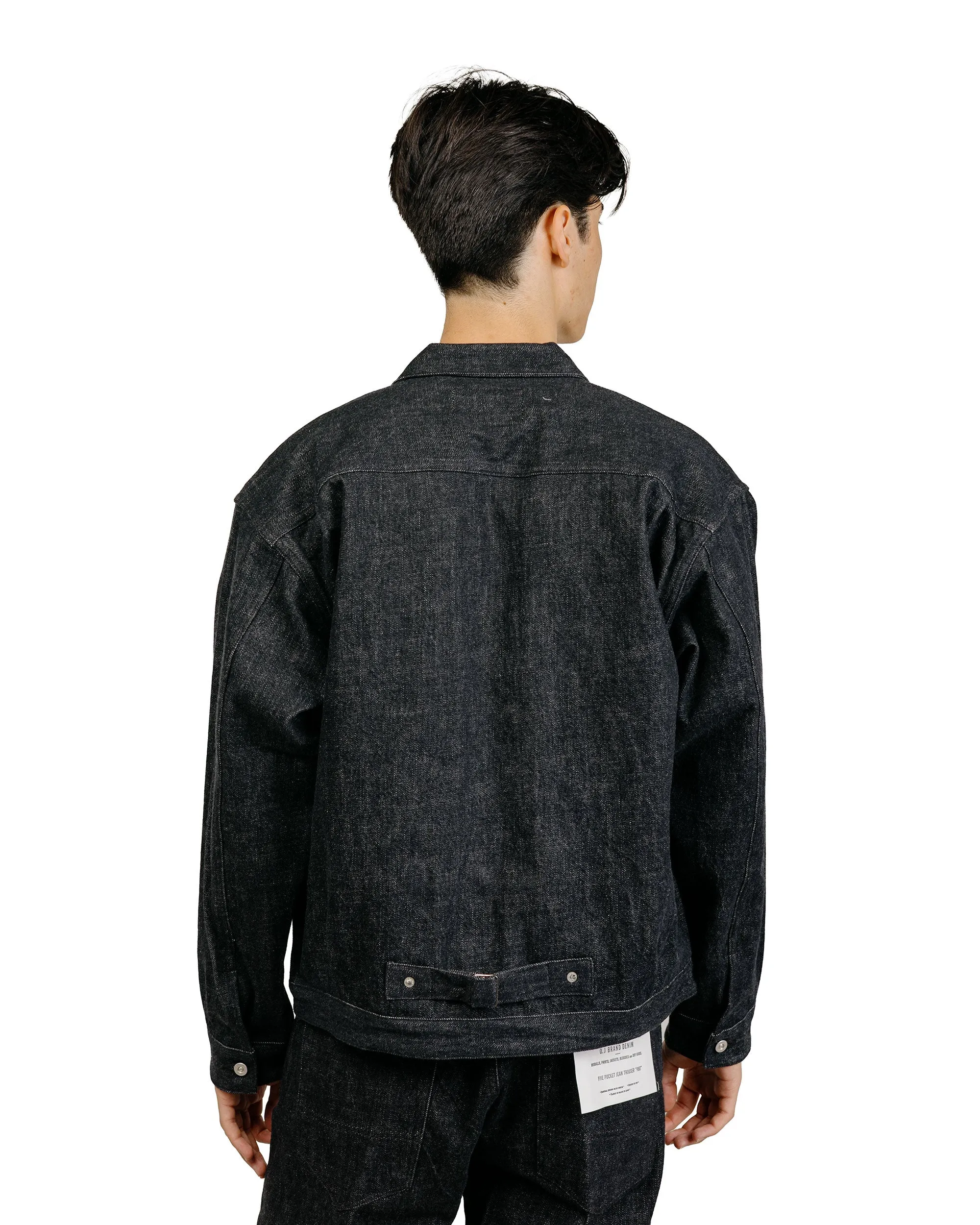 Old Joe One Pocket Jean Jacket Black sold by Lost & Found product image thumbnail 4