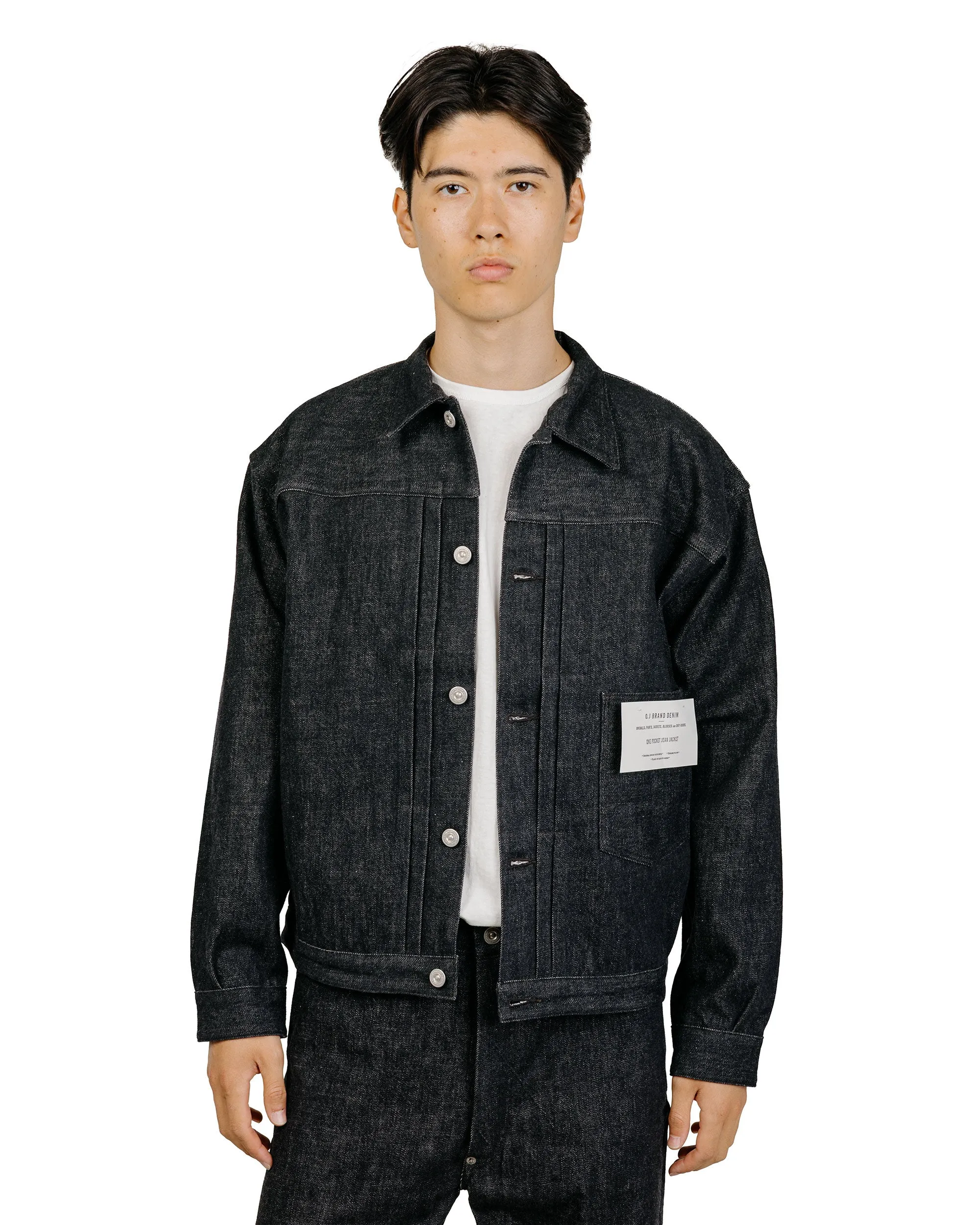 Old Joe One Pocket Jean Jacket Black sold by Lost & Found product image thumbnail 2