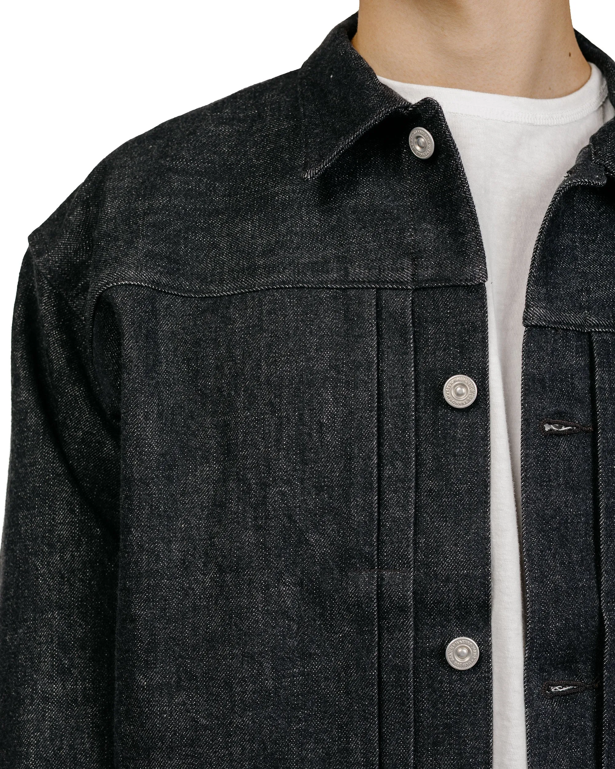 Old Joe One Pocket Jean Jacket Black sold by Lost & Found product image thumbnail 3