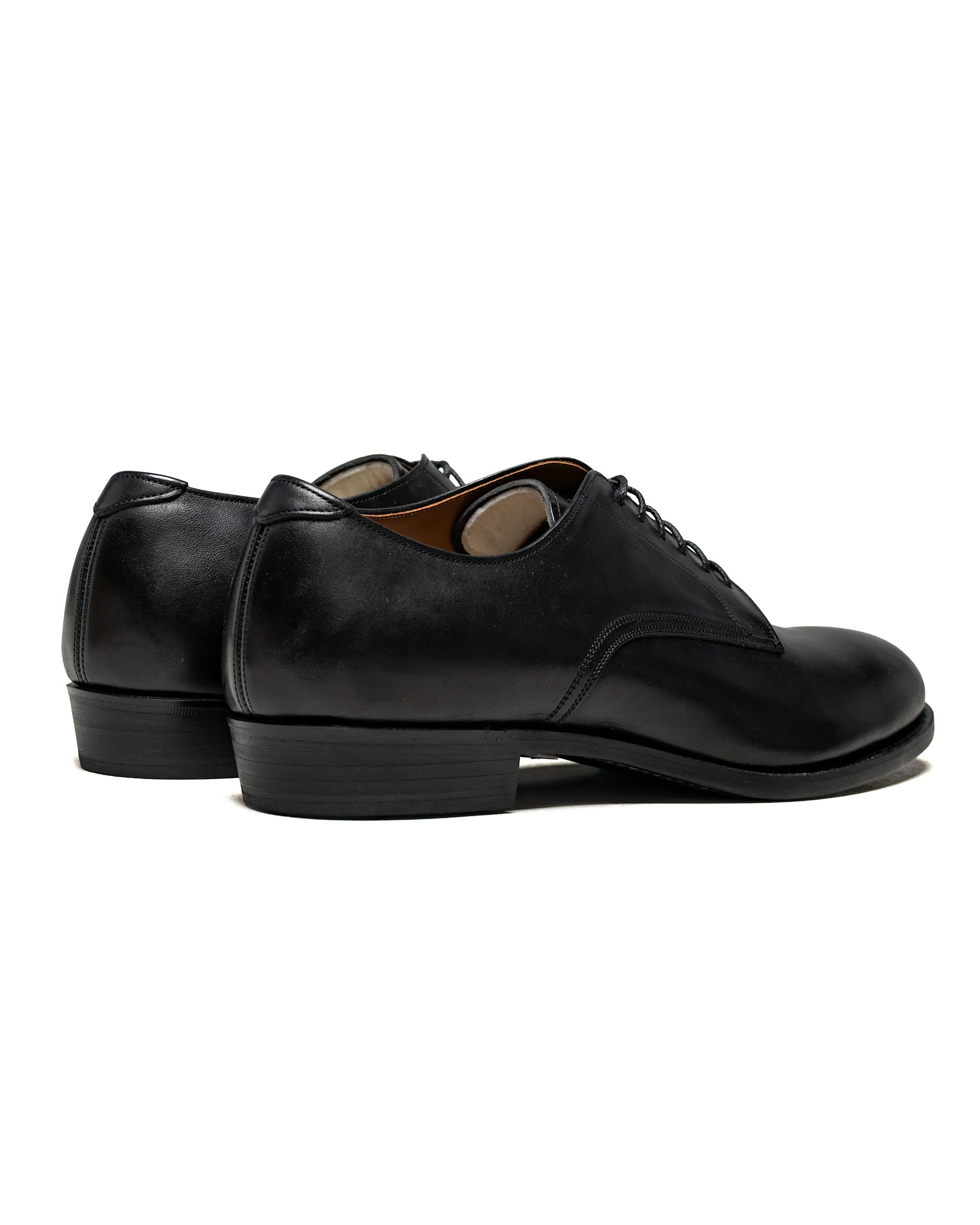 Old Joe "The Officer" Stunning Leather Oxford Shoes Black Horsebutt sold by Lost & Found product image thumbnail 3