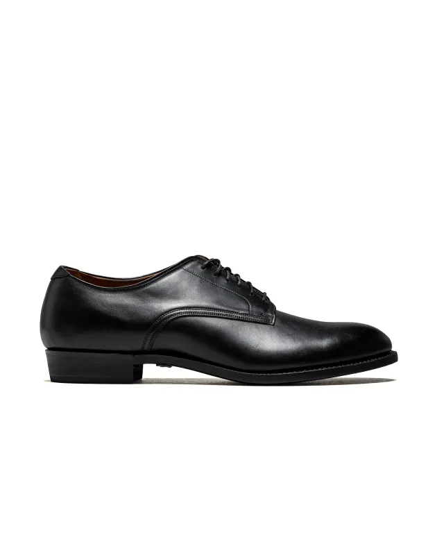 Old Joe "The Officer" Stunning Leather Oxford Shoes Black Brown Horsebutt made by Old Joe