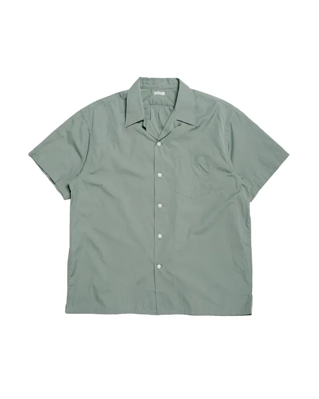 Phigvel Back Gathering SS Shirt Sage Green made by Lost & Found