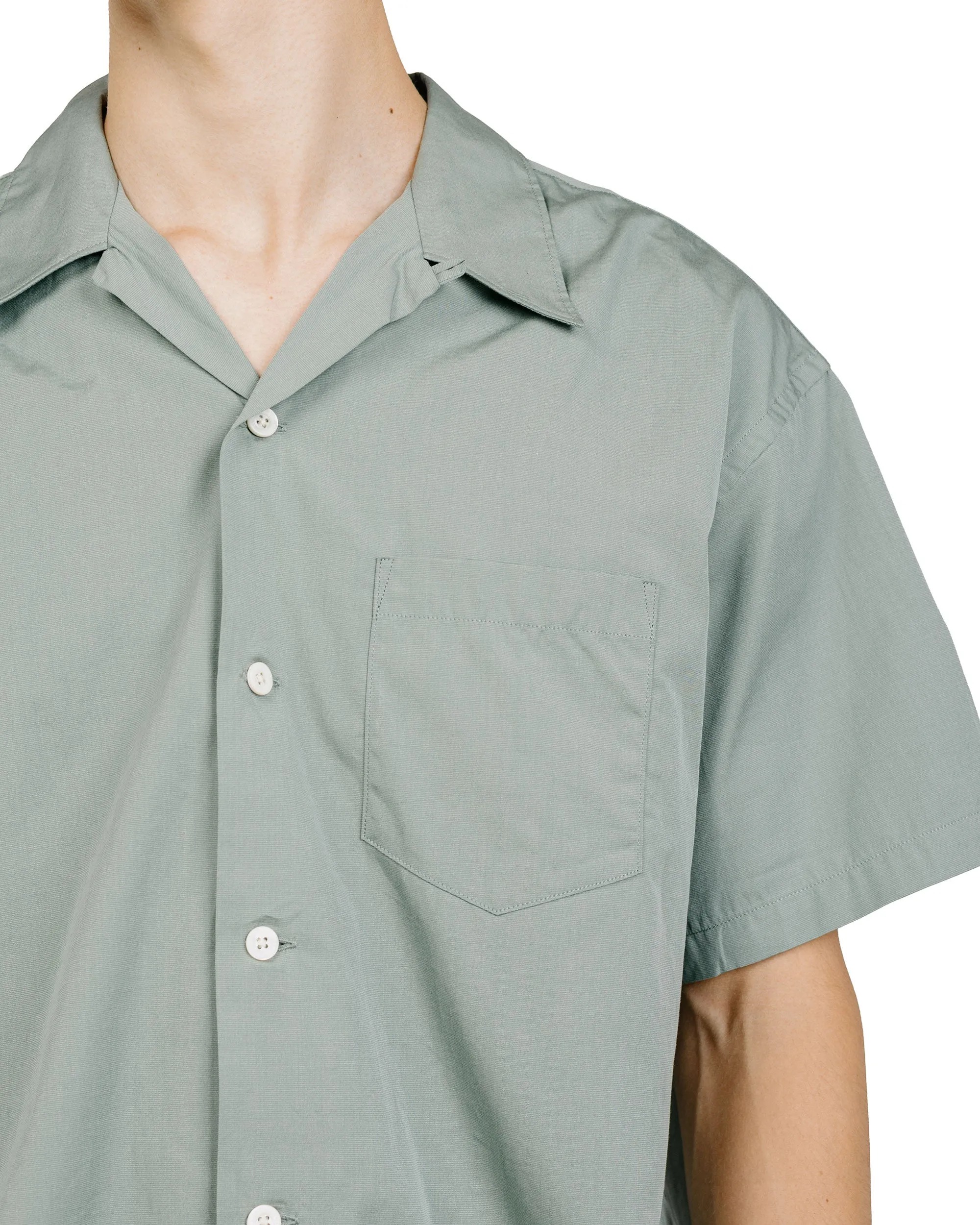 Phigvel Back Gathering SS Shirt Sage Green sold by Lost & Found product image thumbnail 3