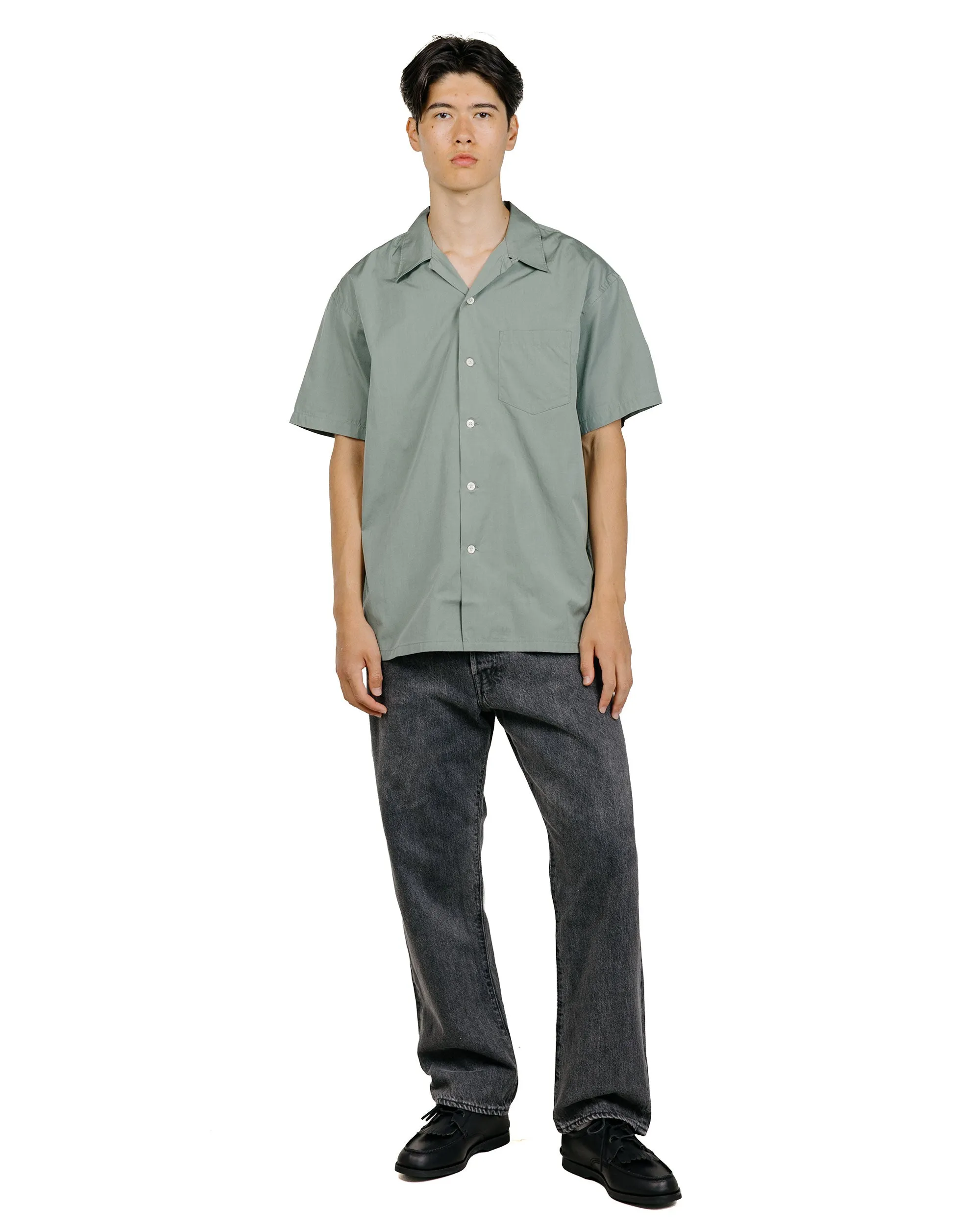 Phigvel Back Gathering SS Shirt Sage Green sold by Lost & Found product image thumbnail 5