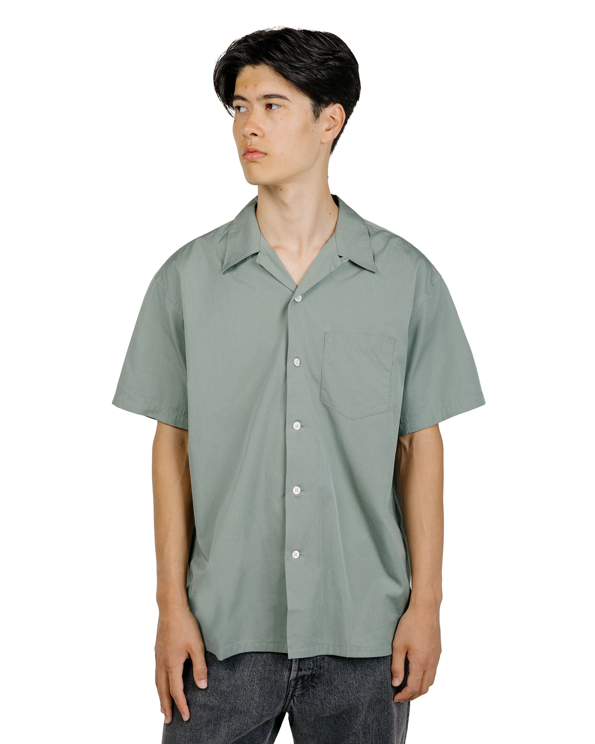 Phigvel Back Gathering SS Shirt Sage Green sold by Lost & Found product image thumbnail 2