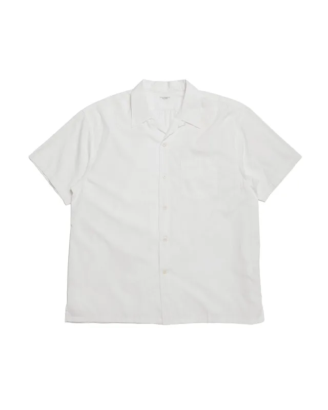Phigvel Back Gathering SS Shirt Off White made by Lost & Found