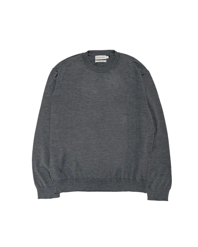Another Aspect Another Sweater 5.0 Grey Melange made by ANOTHER ASPECT