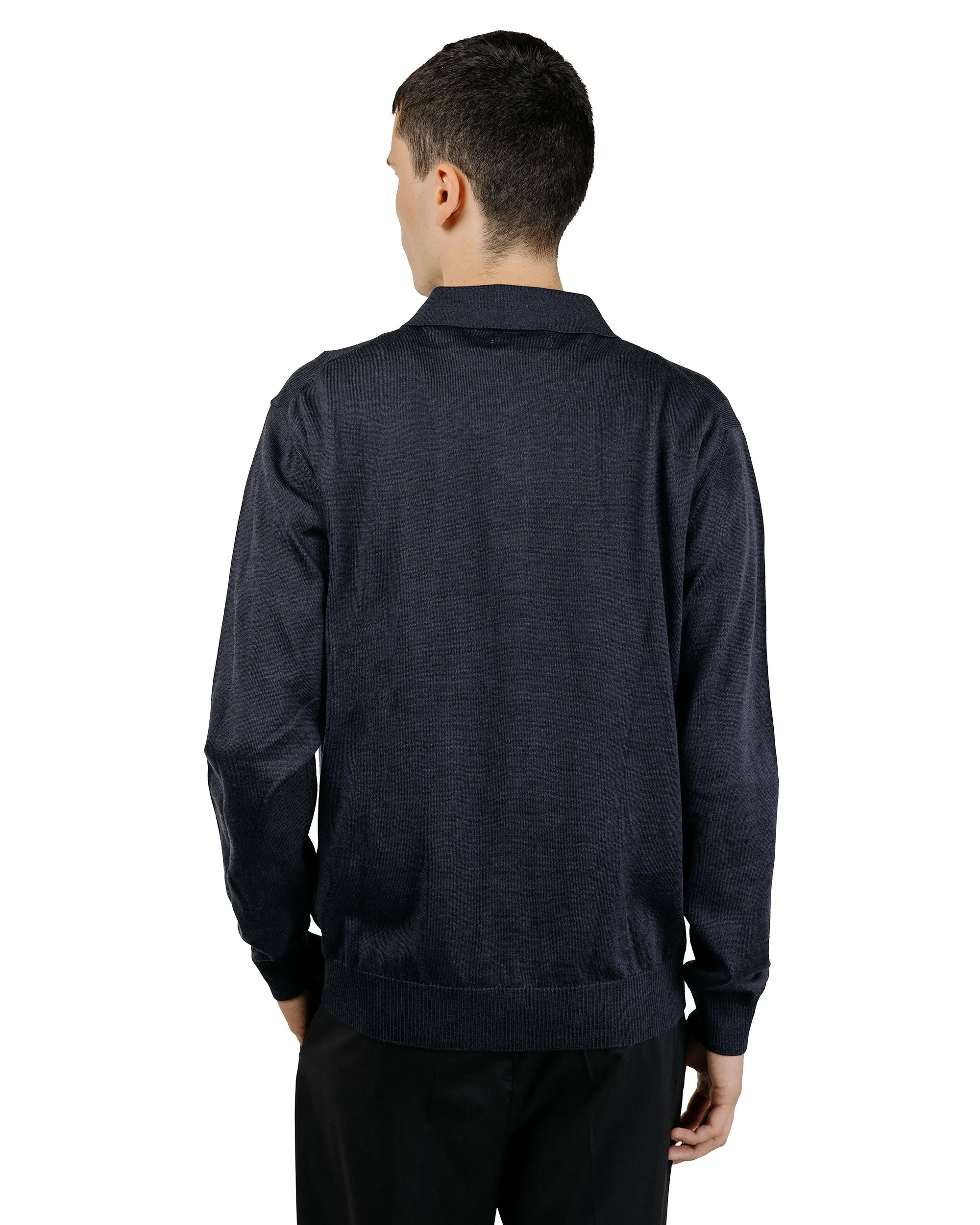 Another Aspect Another Polo Shirt 2.0 Night Sky Navy sold by Lost & Found product image thumbnail 4