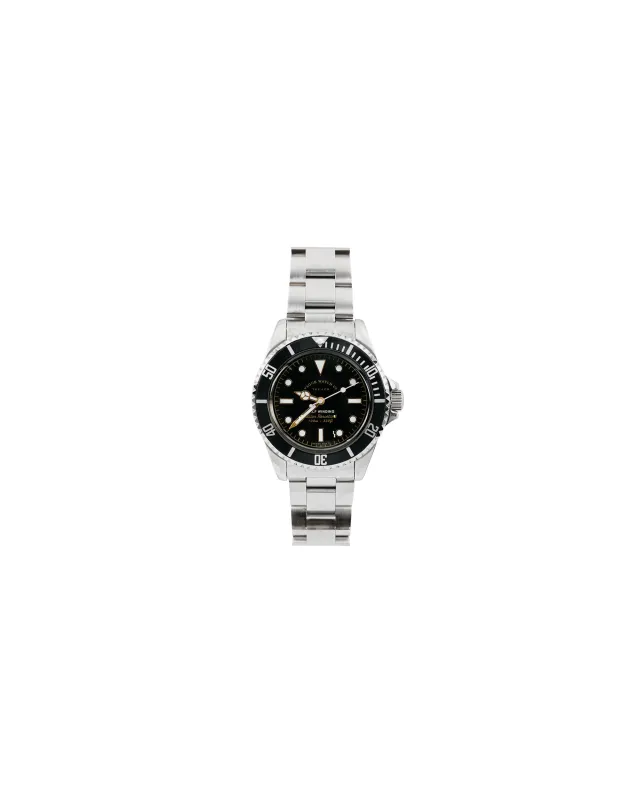 Vague Watch Co. Gry Fad Watch Black Bezel 40mm made by Lost & Found