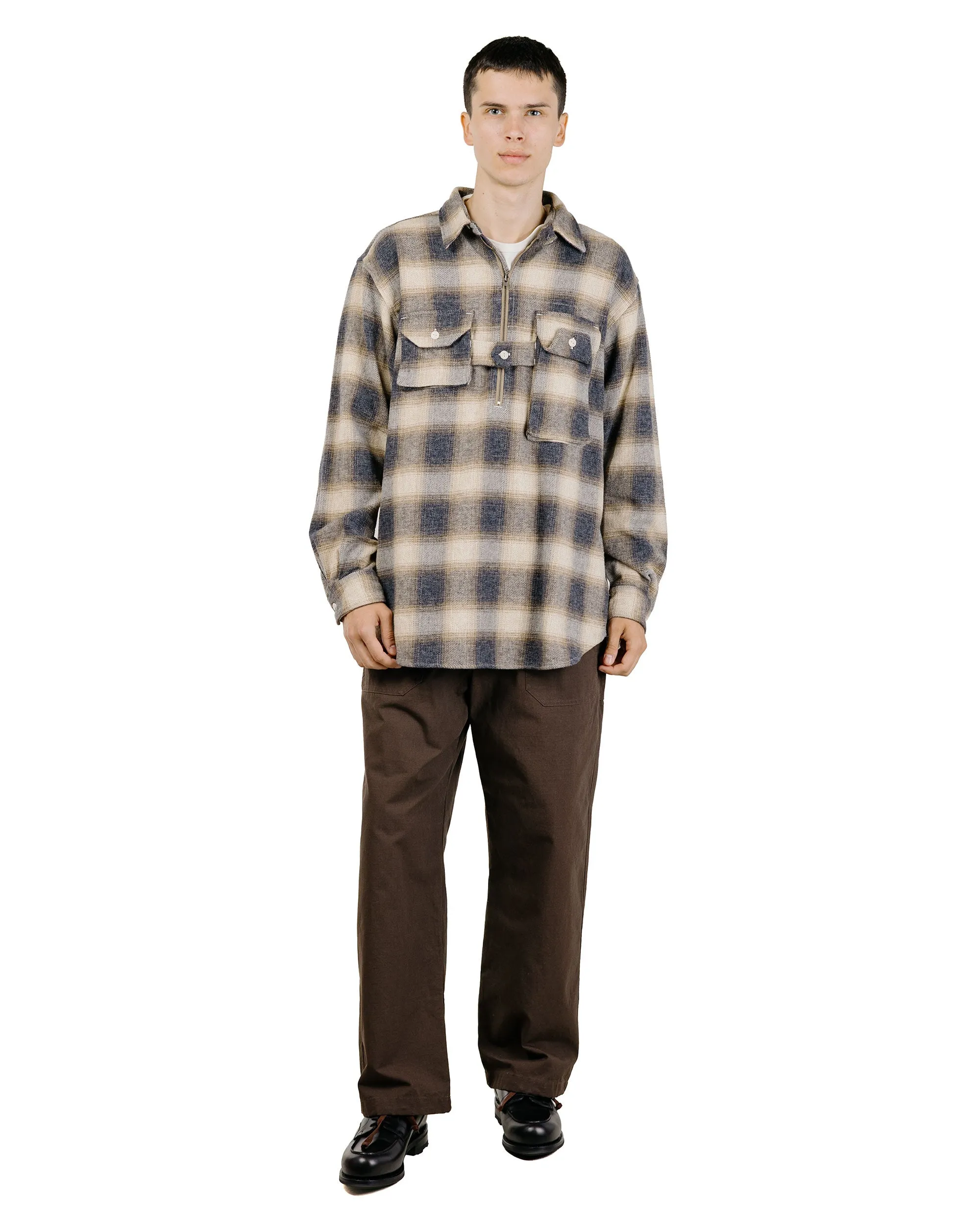 Engineered Garments Security Pant DK. Brown Heavyweight Cotton Ripstop sold by Lost & Found product image thumbnail 5