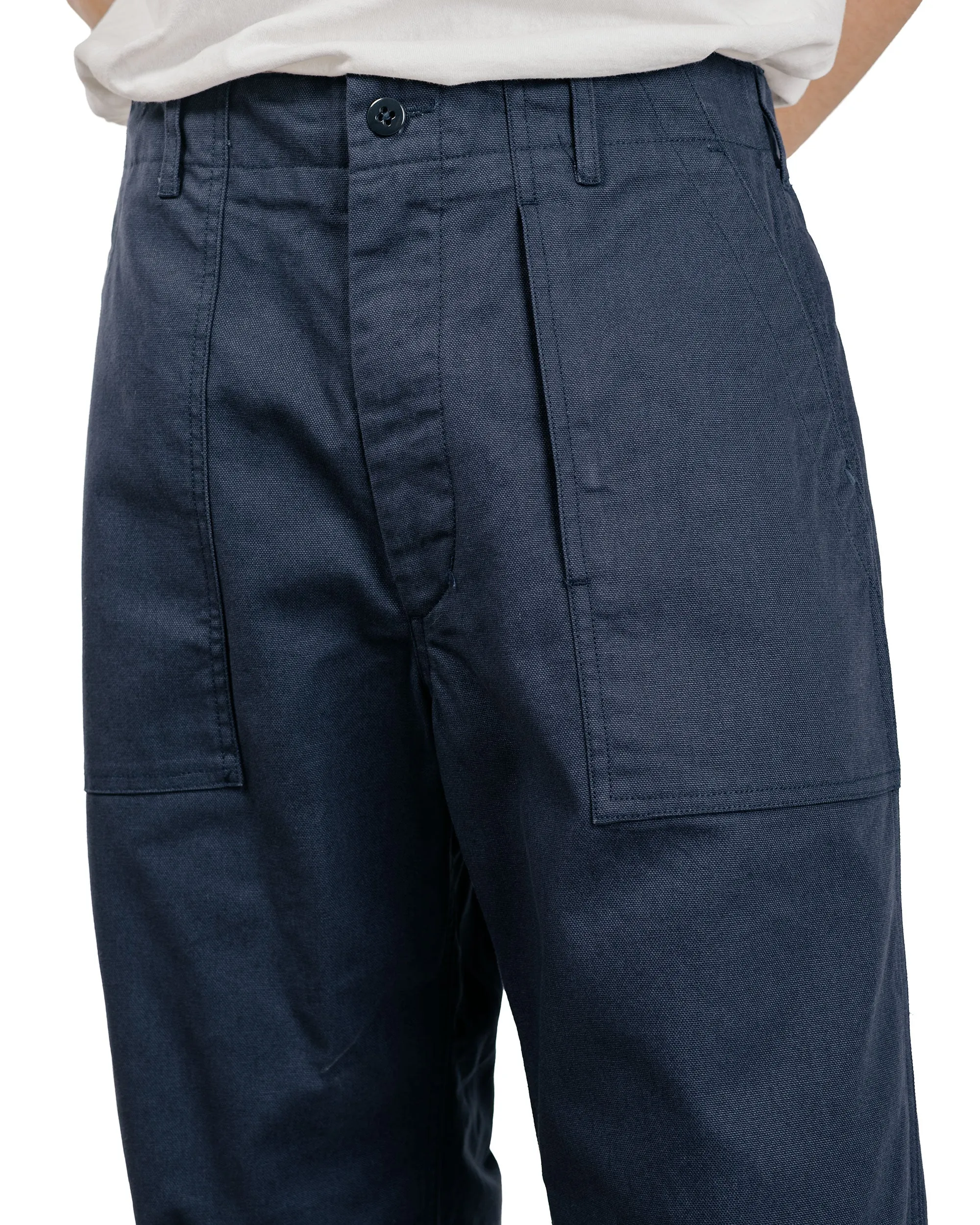 Engineered Garments Fatigue Pant Navy 10oz Duck Canvas sold by Lost & Found product image thumbnail 3