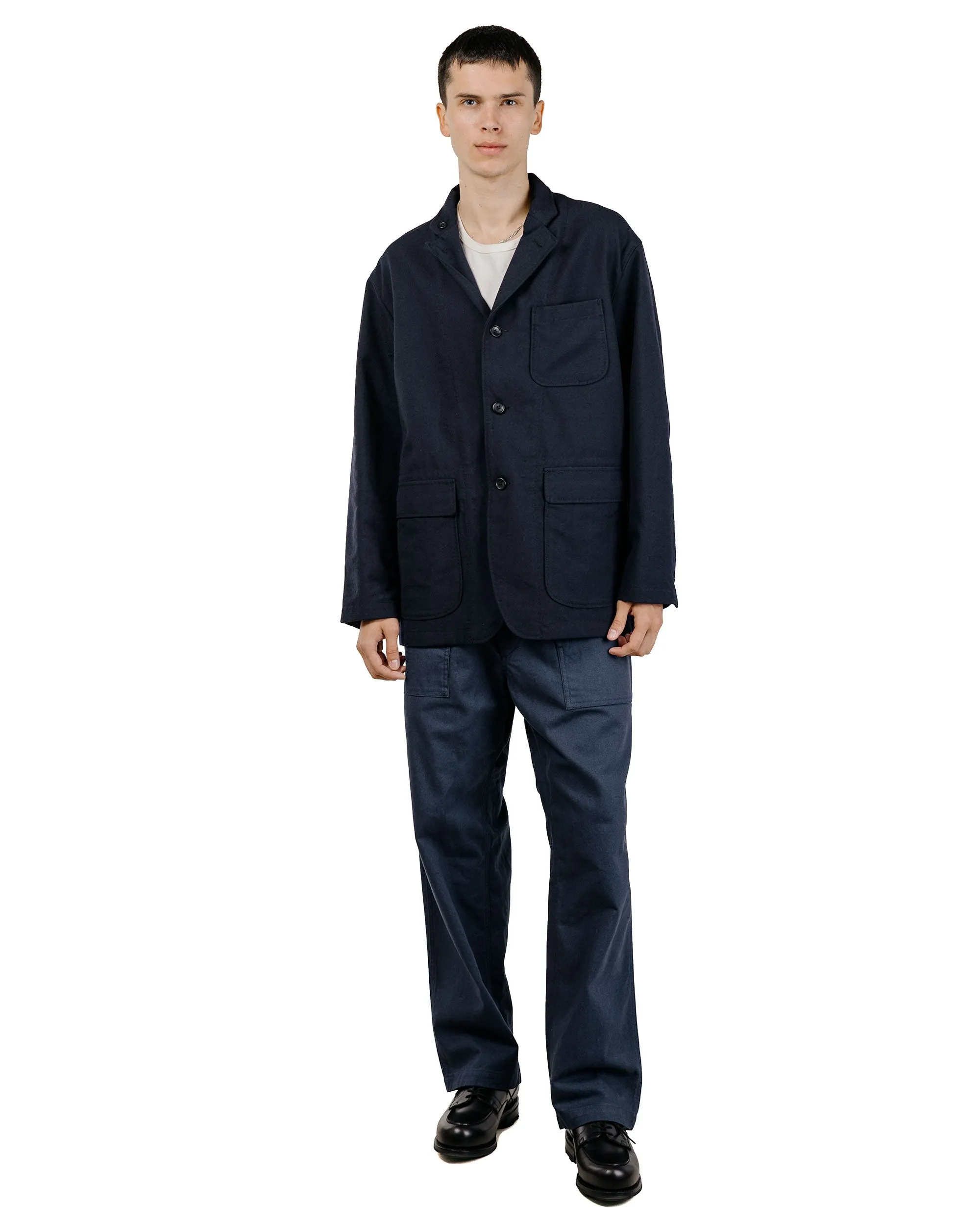 Engineered Garments Fatigue Pant Navy 10oz Duck Canvas sold by Lost & Found product image thumbnail 5
