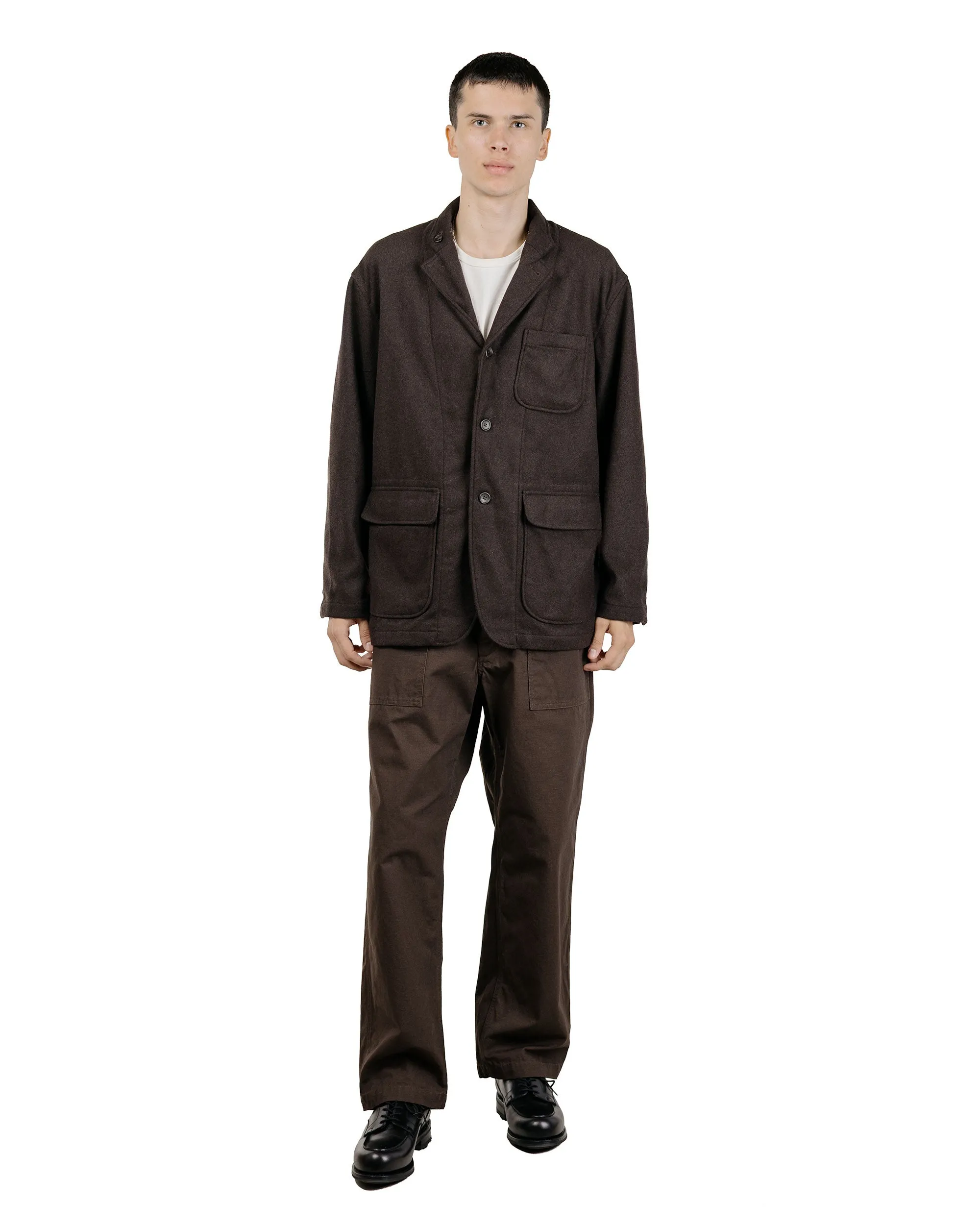 Engineered Garments Fatigue Pant Brown 10oz Duck Canvas sold by Lost & Found product image thumbnail 5
