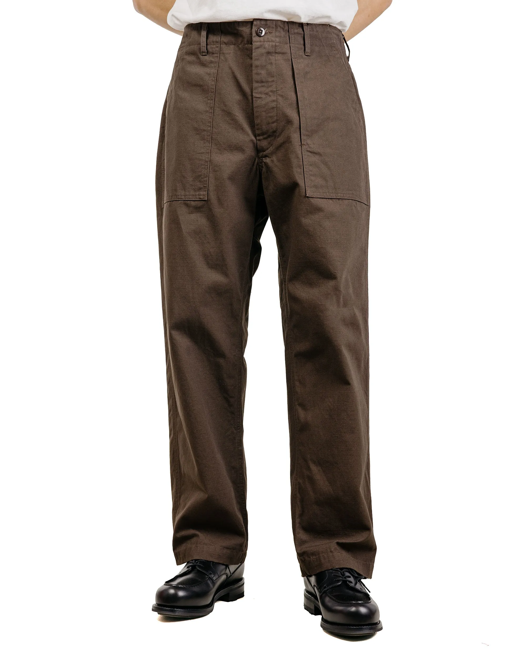 Engineered Garments Fatigue Pant Brown 10oz Duck Canvas sold by Lost & Found product image thumbnail 2