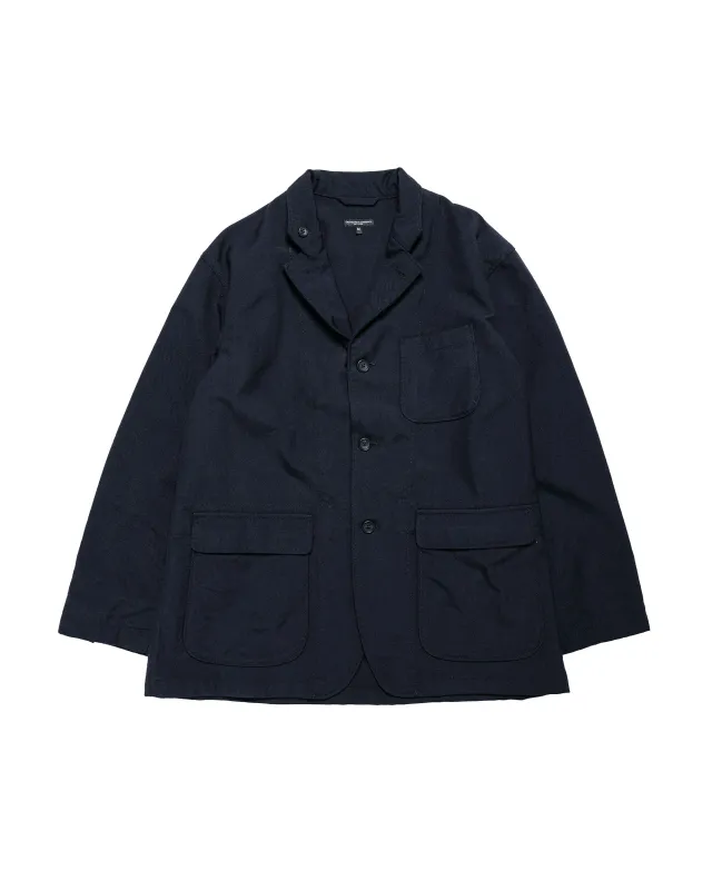 Engineered Garments Loiter Jacket Dark Navy Wool Uniform Serge made by Engineered Garments