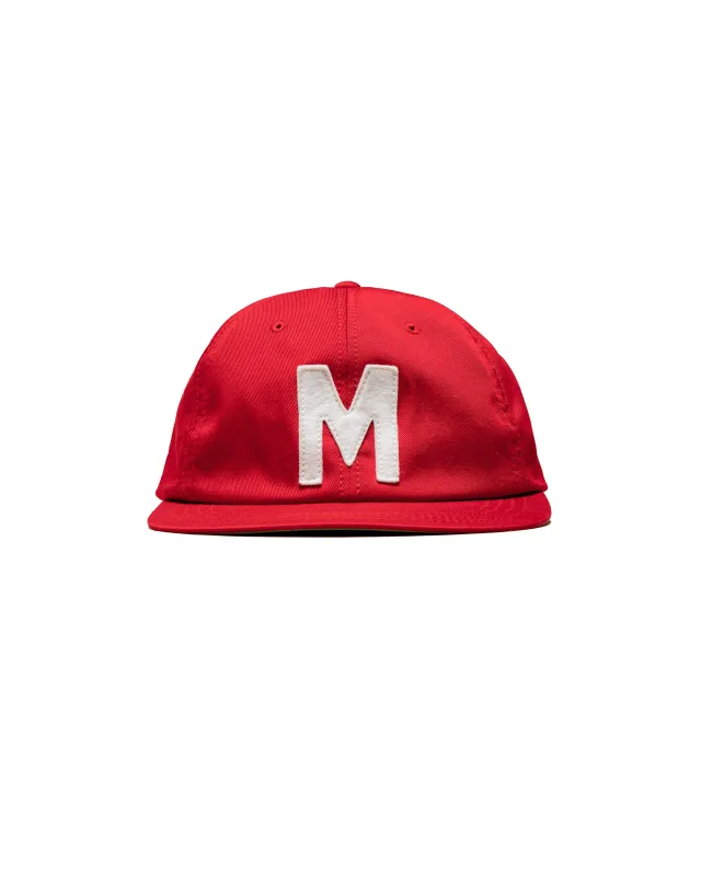 The Real McCoy's MA26016 Baseball Cap / Marines Red made by The Real McCoy's