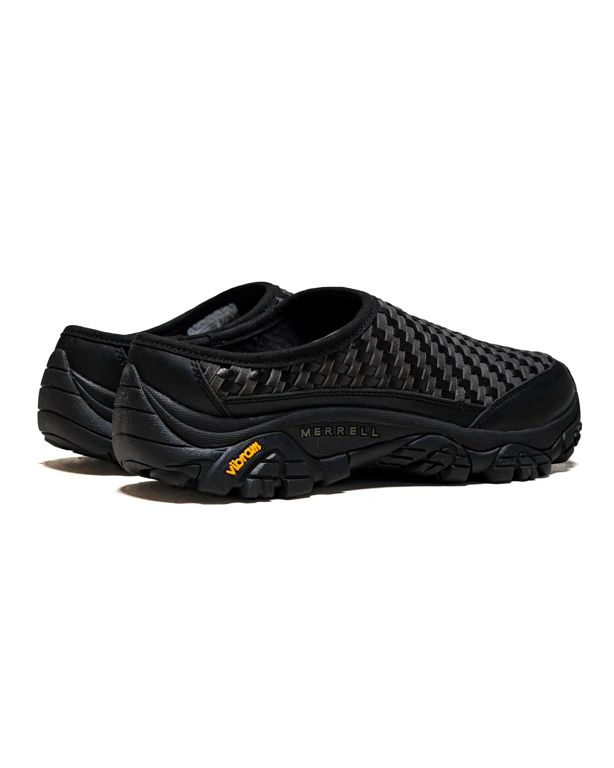 Merrell Moab 2 Slide Leather Woven Black/Beluga sold by Lost & Found product image thumbnail 3
