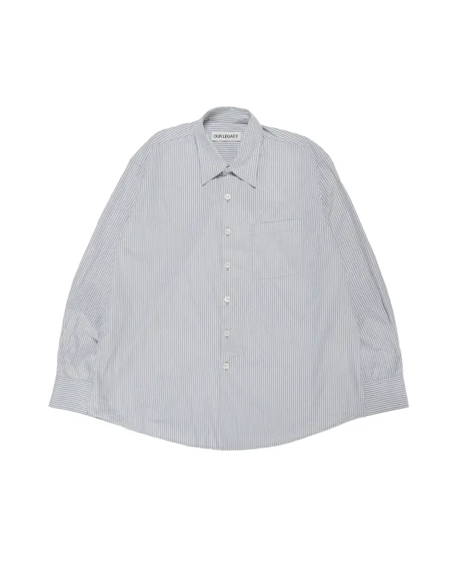 Our Legacy Above Shirt Faubourg Stripe Super Poplin made by Our Legacy