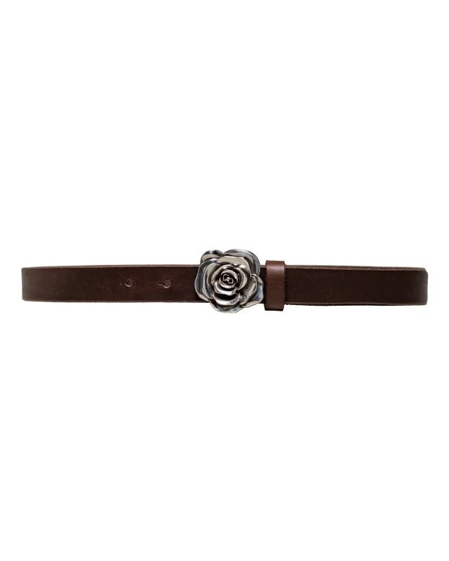Our Legacy Rose Belt Ebenholz Matte Bullhide made by Our Legacy