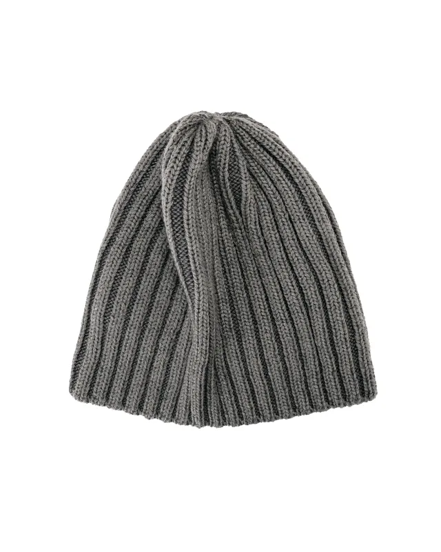 Our Legacy Boston Beanie Sage Stripe Dry Merino Wool made by Our Legacy