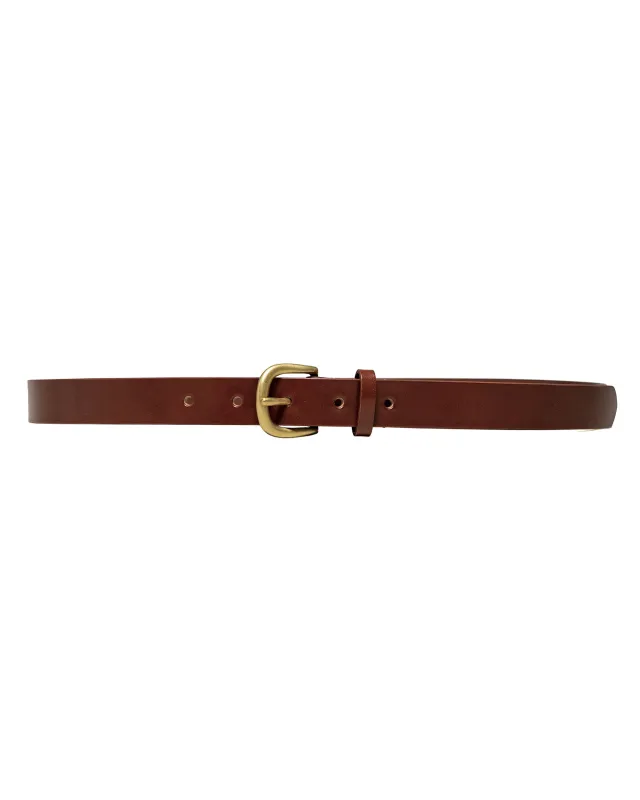 NA'VVY Obi Type 1 Belt Brown/Gold made by Lost & Found