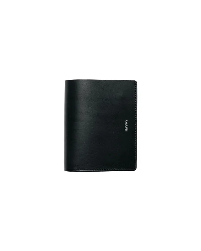 NA'VVY Mos Wallet Black made by Lost & Found