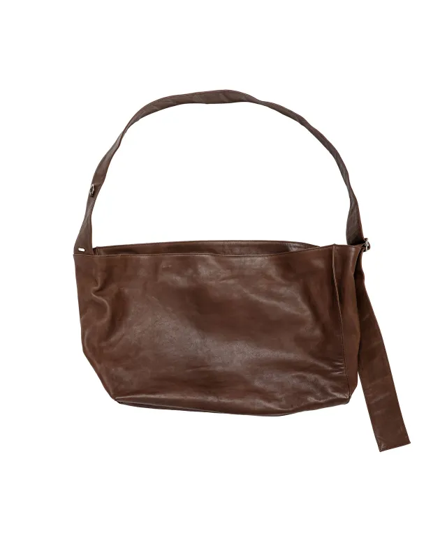 NA'VVY Noah Shoulder Bag Dark Brown made by Lost & Found