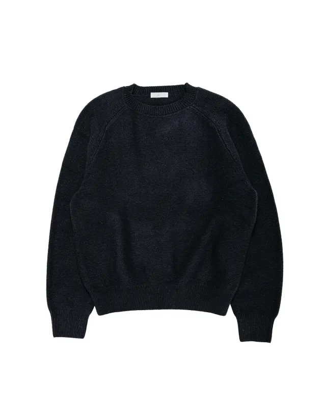 Lady White Co. Raglan Link Sweater Deep Navy made by Lady White Co.