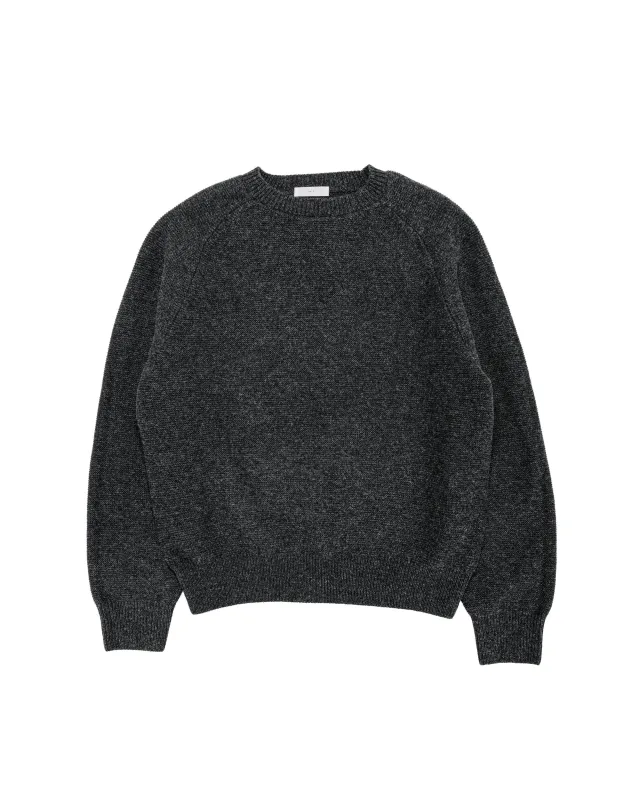 Lady White Co. Raglan Link Sweater Charcoal made by Lady White Co.