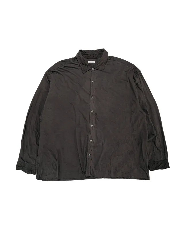 KANEMASA PHIL 46G Artisan Shirt Charcoal Dye made by Lost & Found