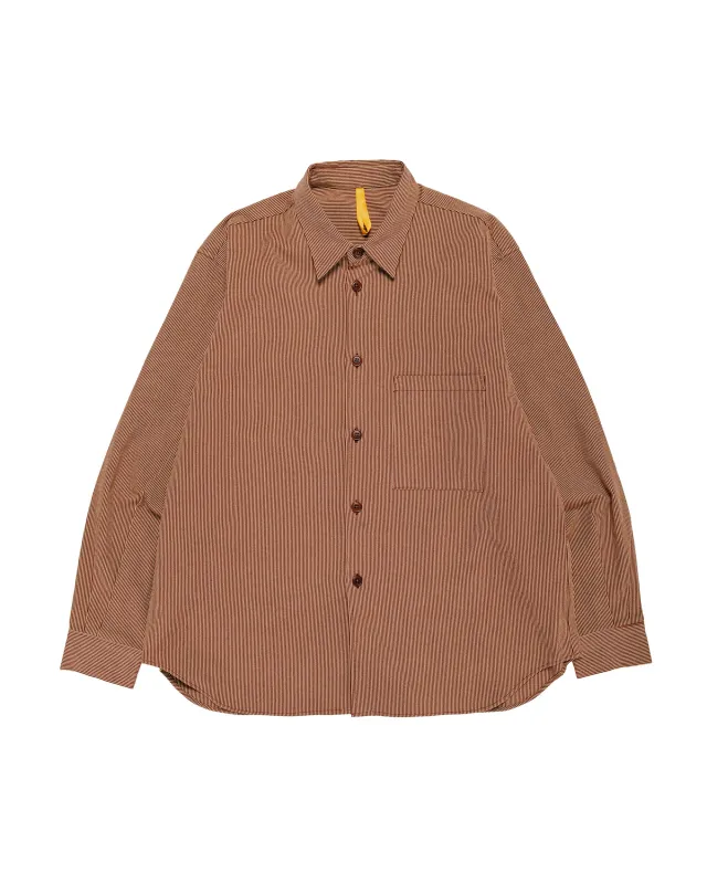 MAN-TLE R21S8 'Weather Shirt PK' Brick Oxford made by MAN-TLE