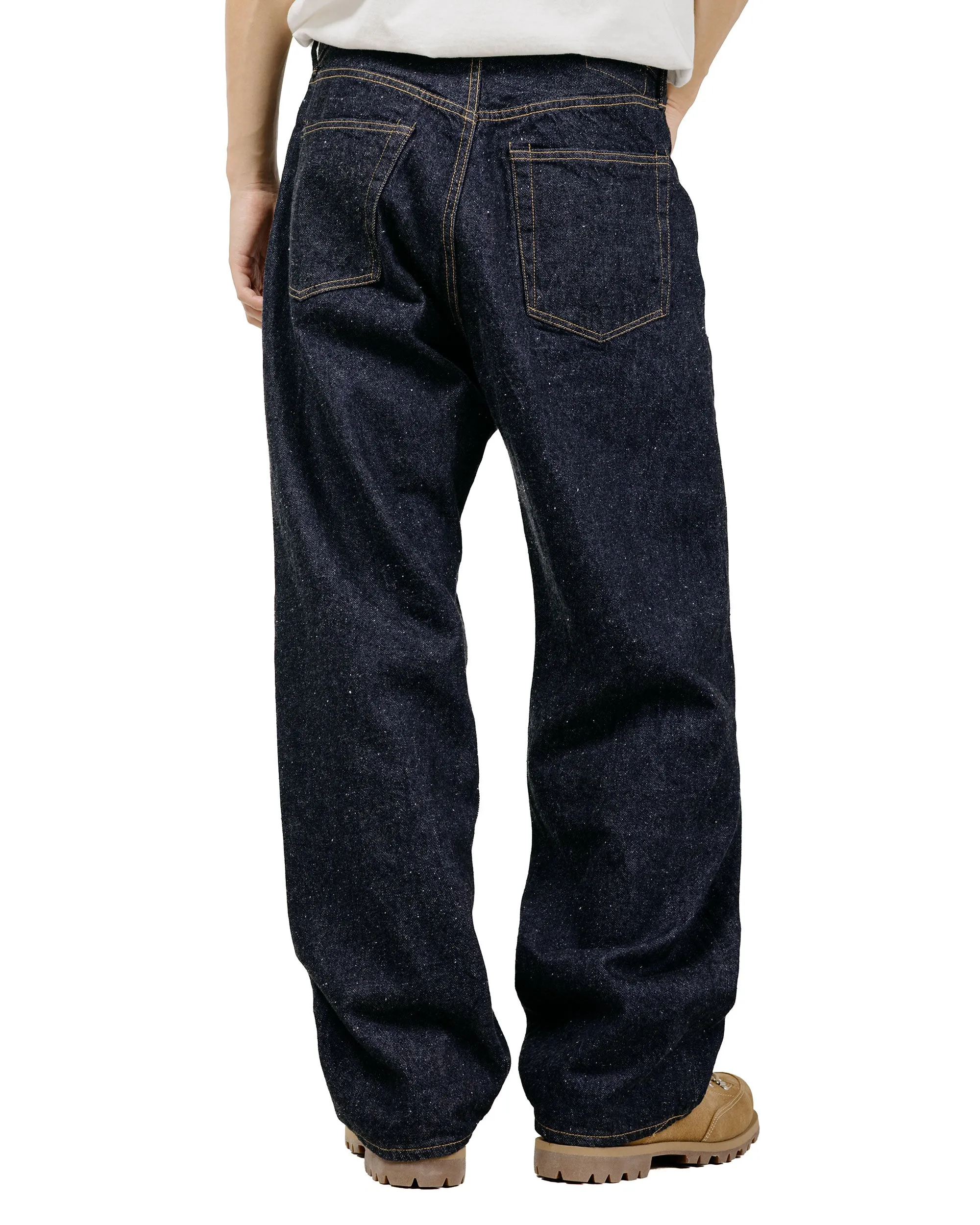 KAPTAIN SUNSHINE 5P Straight Denim Pants Indigo One Wash sold by Lost & Found product image thumbnail 4