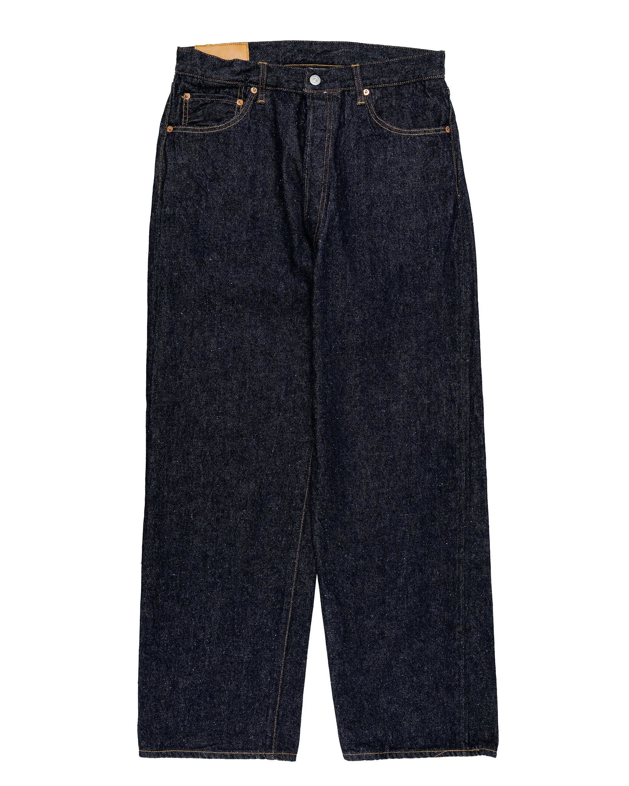 KAPTAIN SUNSHINE 5P Straight Denim Pants Indigo One Wash sold by Lost & Found