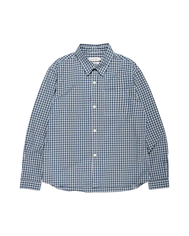 Another Aspect Lost & Found Another Shirt 4.0 Blue Check made by ANOTHER ASPECT