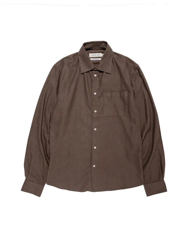 Another Aspect Lost & Found Another Shirt 3.0 Brown made by ANOTHER ASPECT