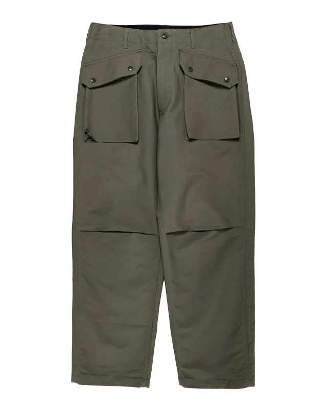Engineered Garments Norwegian Army Pant Olive Cotton Double Cloth made by Engineered Garments