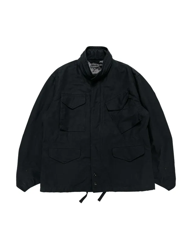 Engineered Garments M65 Field Jacket Black Cotton Double Cloth made by Engineered Garments
