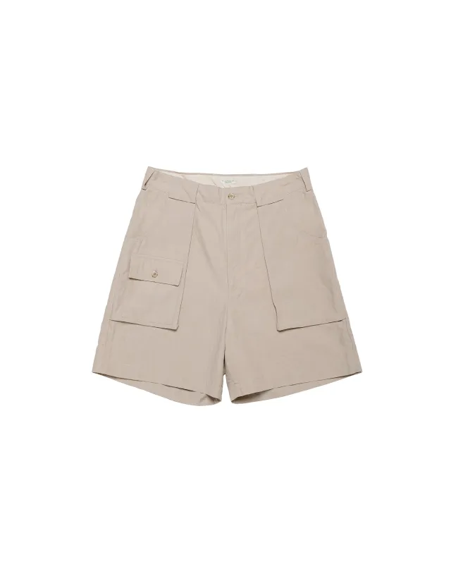 Phigvel C/L Safari Shorts Taupe made by Lost & Found