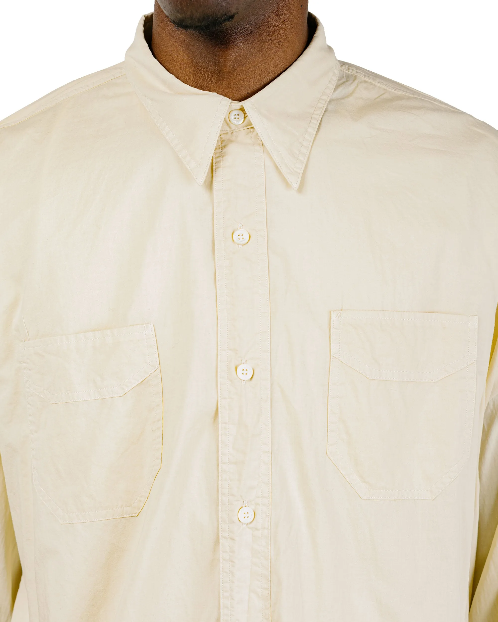 Phigvel C/L LS Work Shirt Pale Yellow sold by Lost & Found product image thumbnail 3