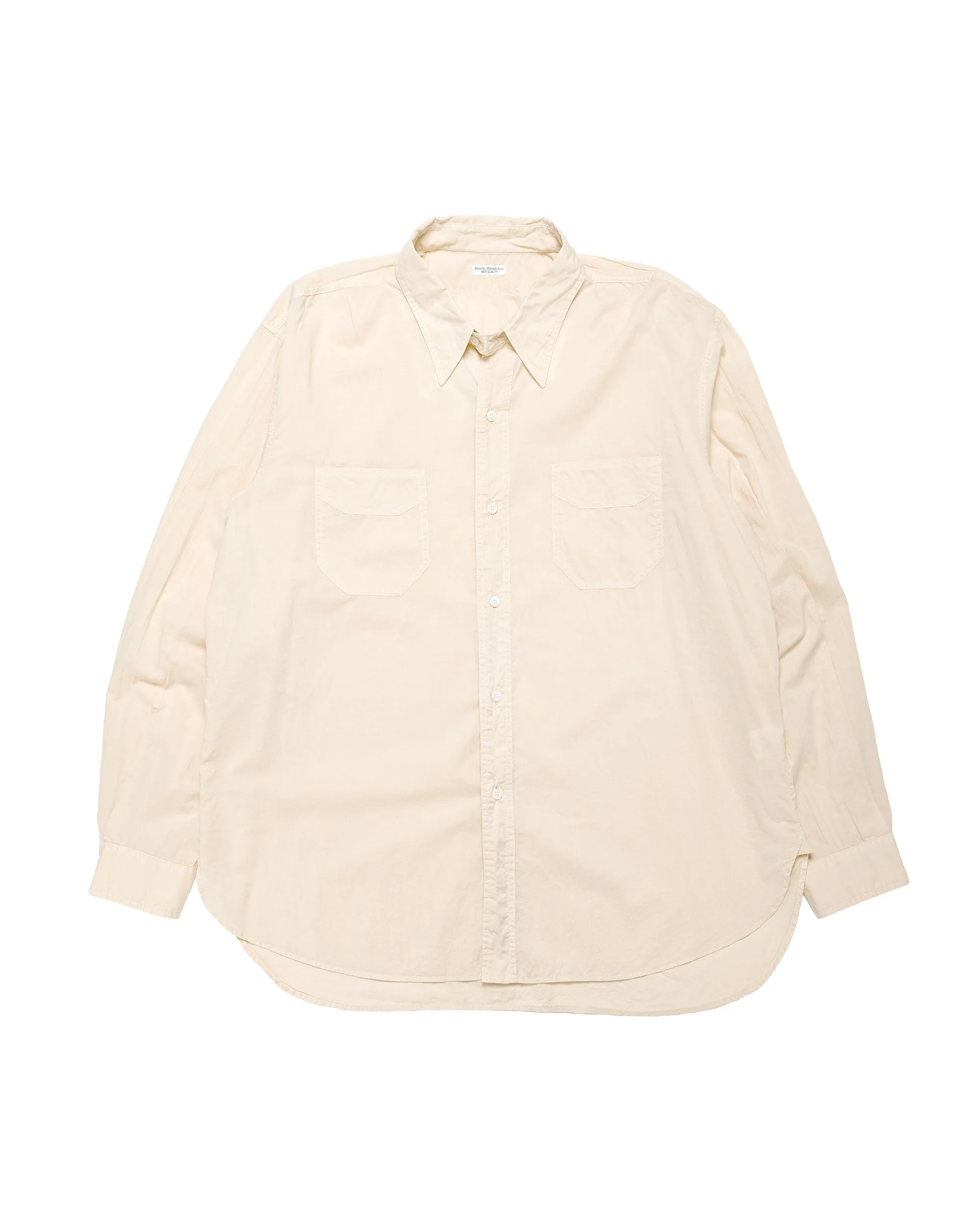 Phigvel C/L LS Work Shirt Pale Yellow sold by Lost & Found