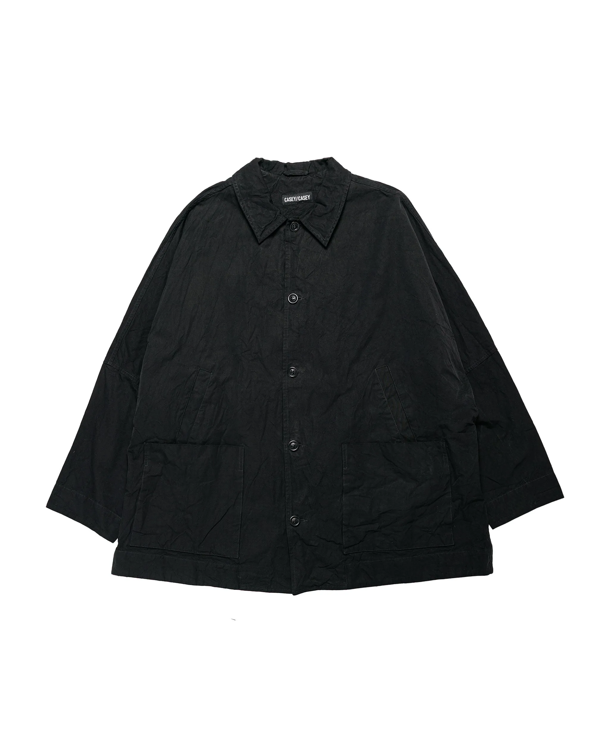 CASEY CASEY Weiping Jacket Double Cot Black sold by Lost & Found