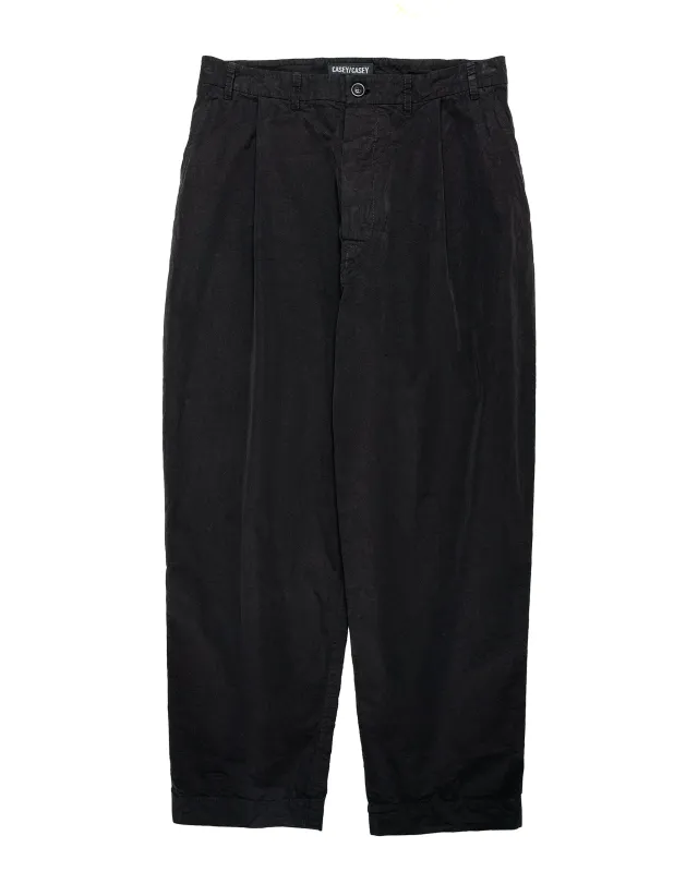 CASEY CASEY Basil Pant Paper Cot Black made by Casey Casey