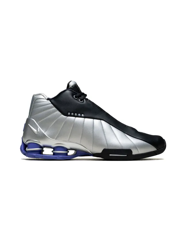 Nike Shox BB4 Black/Metallic Silver/Lapis made by Nike