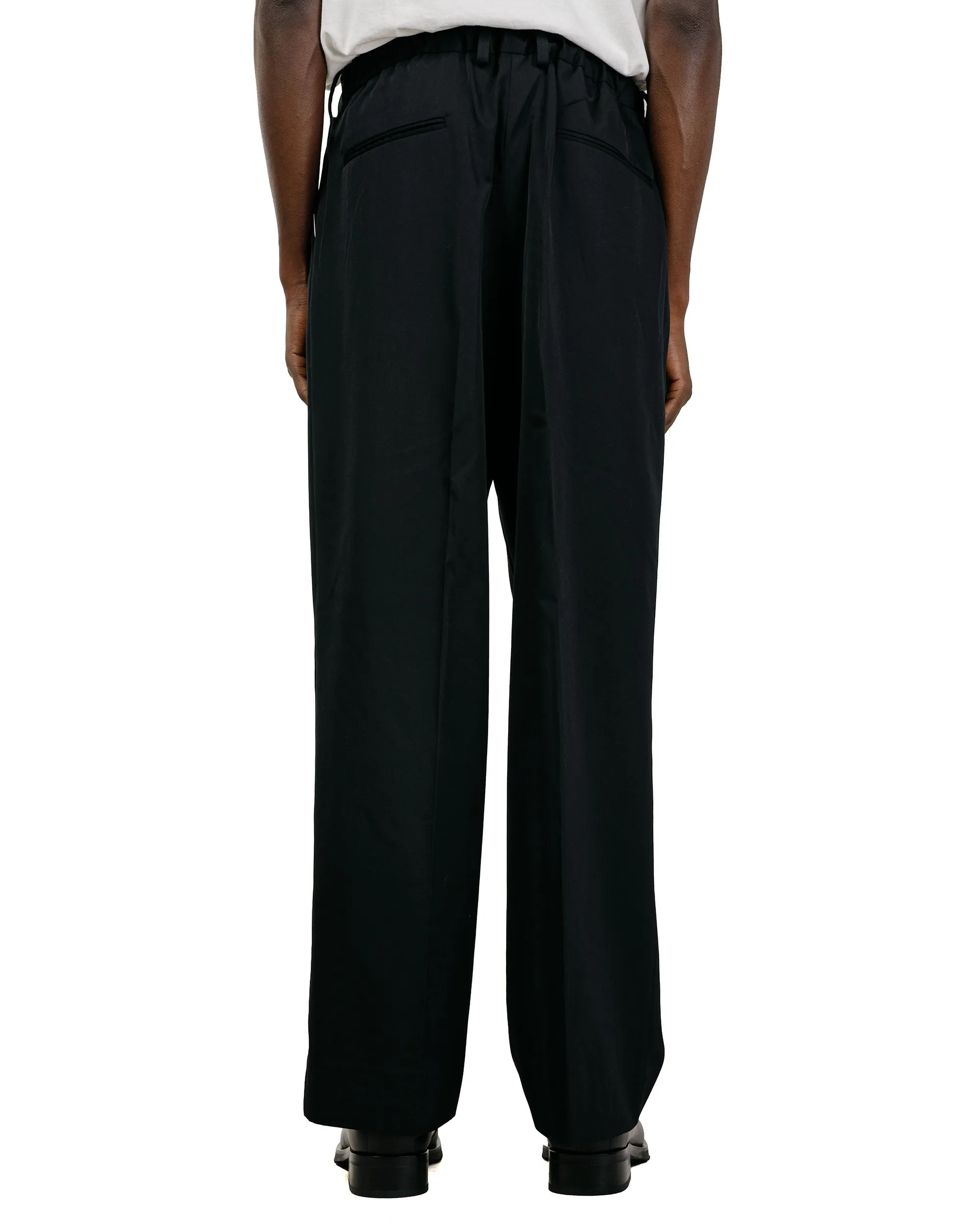 ssstein Easy Long Wide Trousers Black sold by Lost & Found product image thumbnail 4