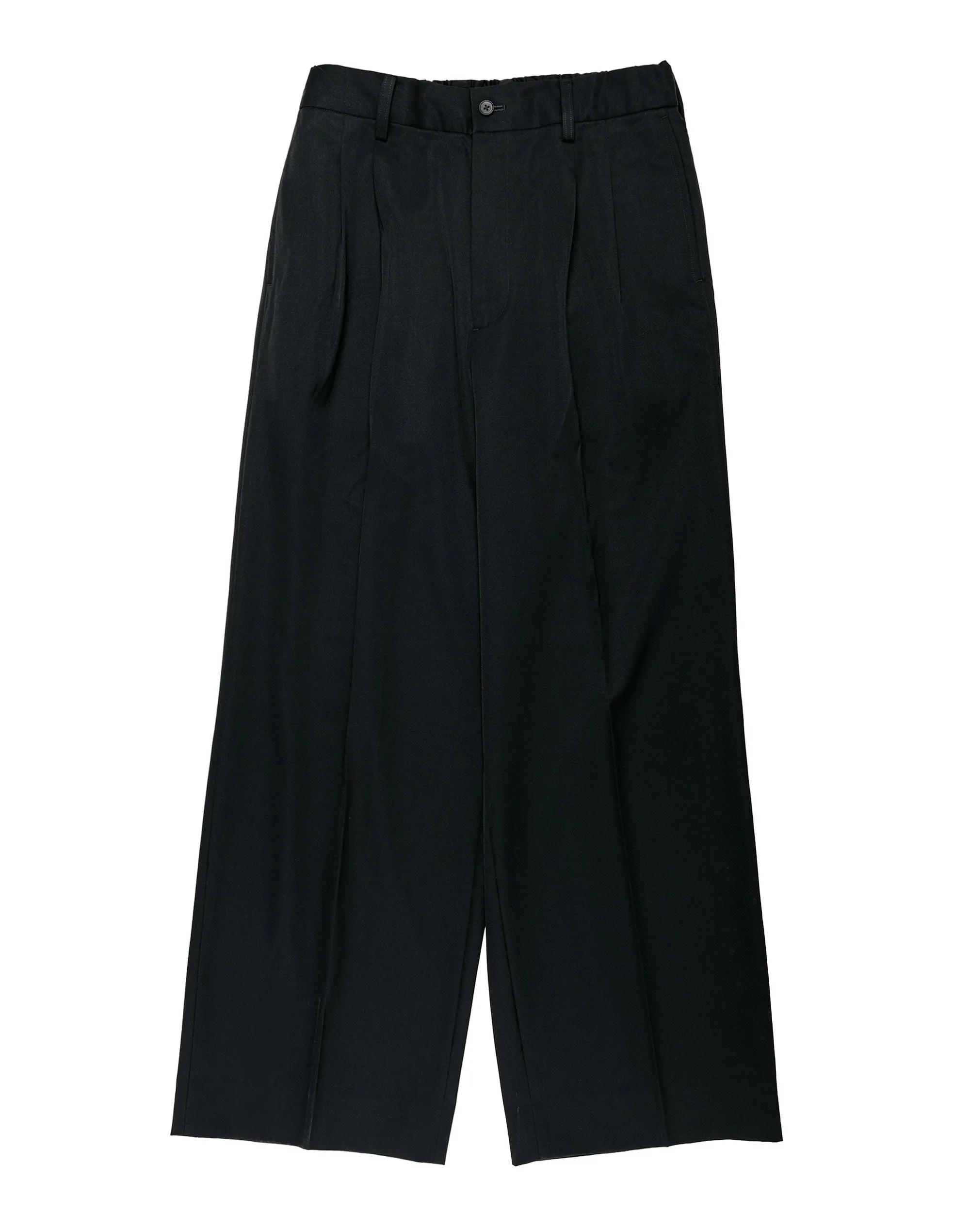 ssstein Easy Long Wide Trousers Black sold by Lost & Found